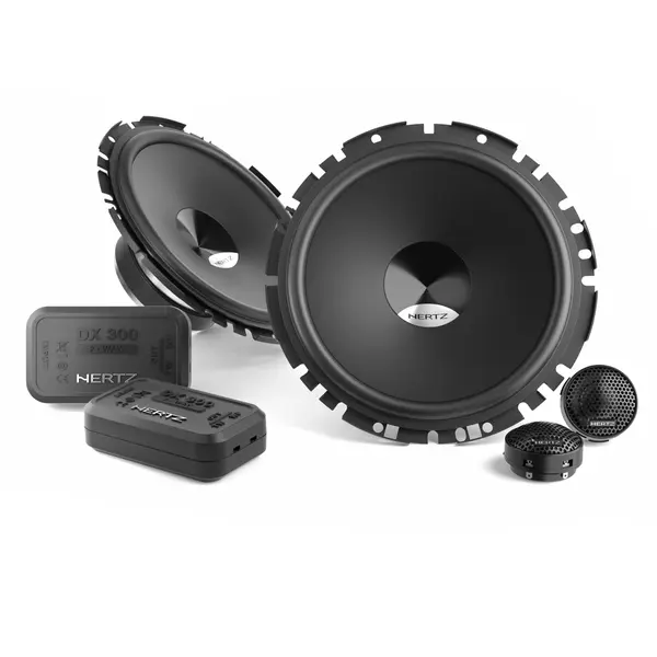 Difuzoare auto Hertz Dieci DSK 170.3, set sistem 2 cai, 165mm, 80W RMS, 4Ω, 2 difuzoare