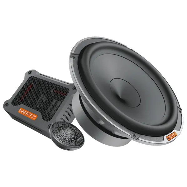 Difuzoare auto Hertz Mille Pro MPK 1650.3, set sistem 2 cai, 165mm, 125W RMS, 3Ω, 4 difuzoare + accesorii