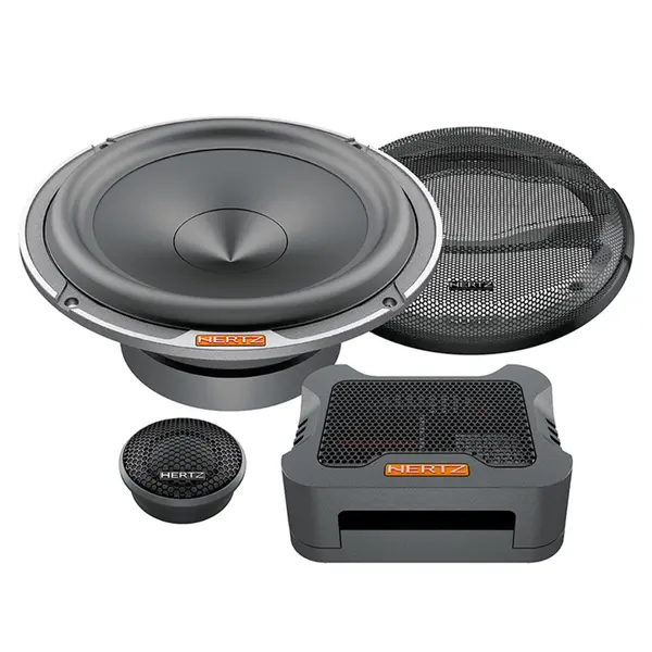 Difuzoare auto Hertz Mille Pro MPK 165P.3, set sistem 2 cai, 165mm, 115W RMS, 3Ω, 4 difuzoare + accesorii
