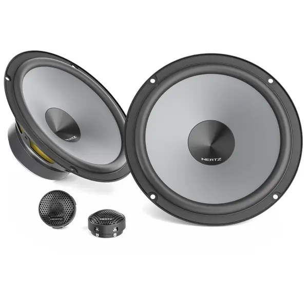Difuzoare auto Hertz Uno K 165 set sistem 2 cai, 165mm, 75W RMS, 4Ω, set 4 difuzoare