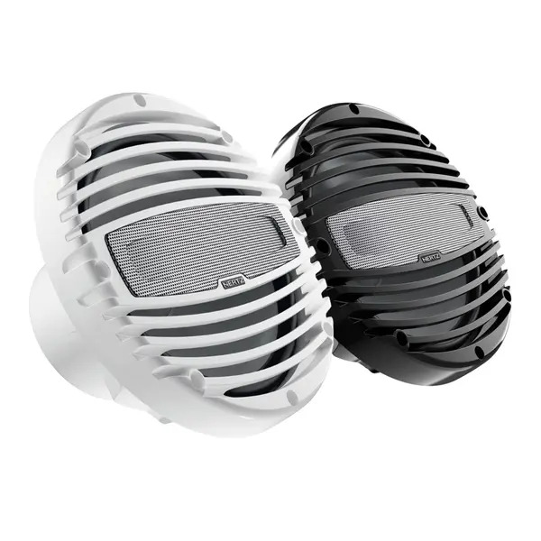Difuzoare Marine Hertz HMX 8 TW / TC, Alb / Negru, set coaxial 2 căi 200MM, 100W RMS