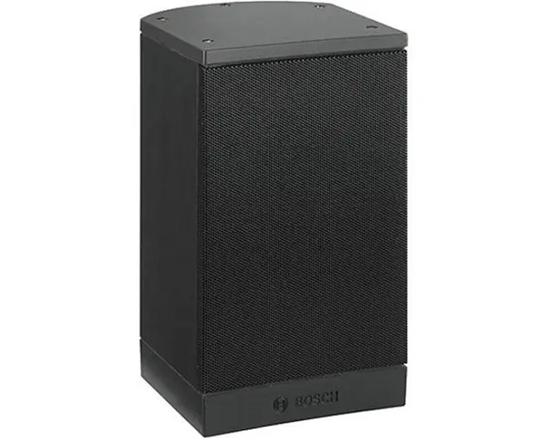 Difuzor cabinet 50W Bosch LB1-UM50E-D, 8 Ohm, montaj vertical/orizontal, carcasa din aluminiu, certificat EN 54‑24, IP65, negru