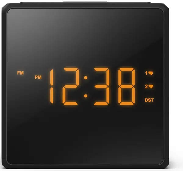 Difuzor radio cu ceas Philips - TAR4500/10, negru