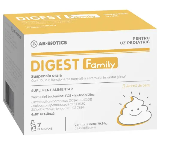 Digest Family suspensie orala 7 flacoane