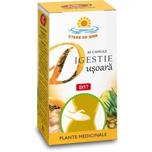 Digestie usoara, 30 capsule Zephyr Labs