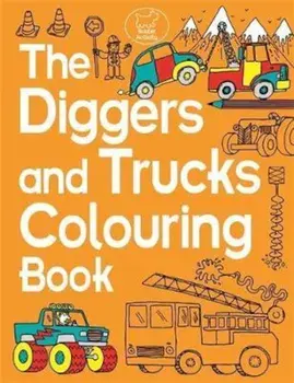 Diggers and Trucks Colouring Book, Paperback/Chris Dickason