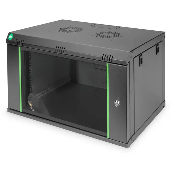 Digitus Cabinet de perete Digitus 7U Dynamic, 19 inch, 600x450mm, Negru
