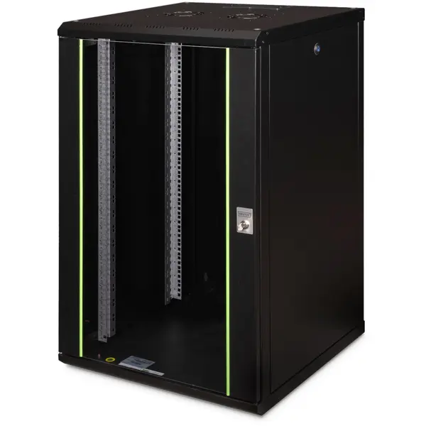 Digitus Cabinet de retea Digitus DN-19 20U-6/6-SW, 20U, 600x600mm, Negru