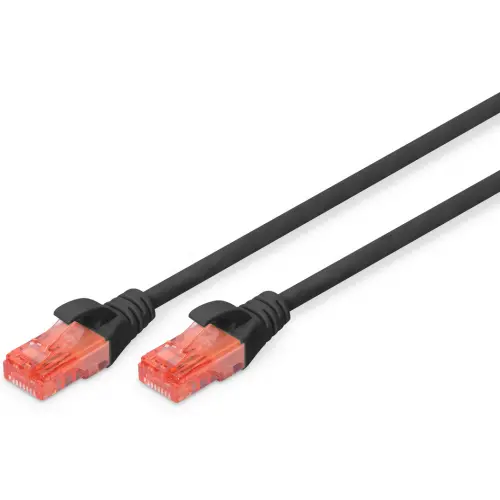 Digitus Cablu de conectare Digitus by Assmann DK-1612-030/BL, U/UTP, Cat6, 3m, Negru