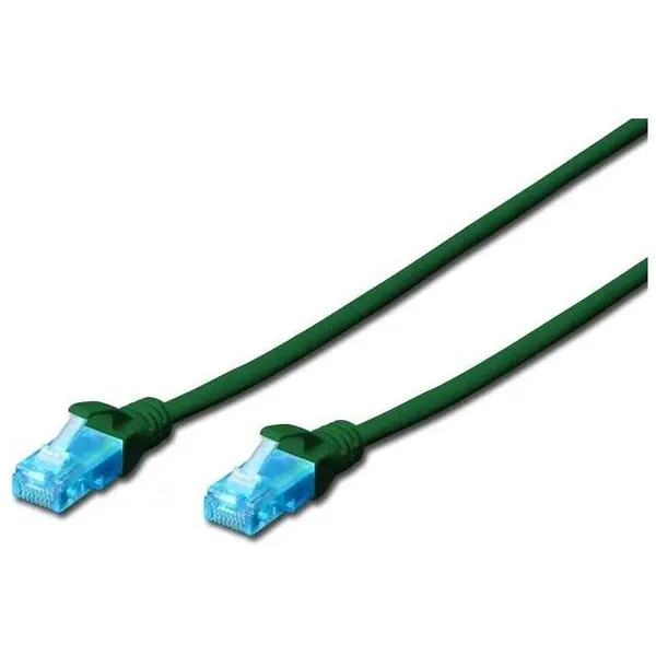 Digitus Cablu patch DIGITUS Premium CAT 5e UTP, lungime 5m, culoare verde