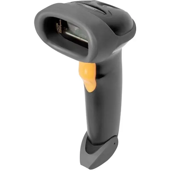 Digitus Cititor cod de bare, DIGITUS, 1D, USB/RJ45, 2 m, Negru/Galben