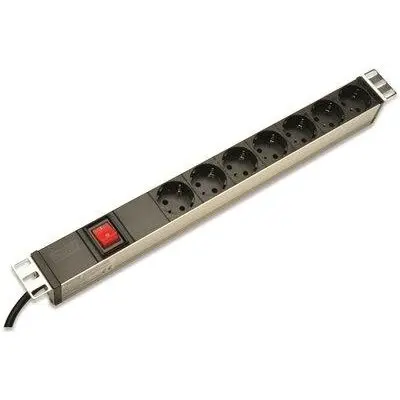 Digitus Digitus 19'' Outlet Strip With Switch, 7 Outlets Schuko