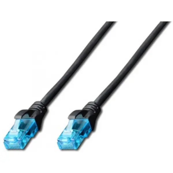 Digitus DIGITUS DK-1512-005/BL DIGITUS Premium CAT 5e UTP patch cable black
