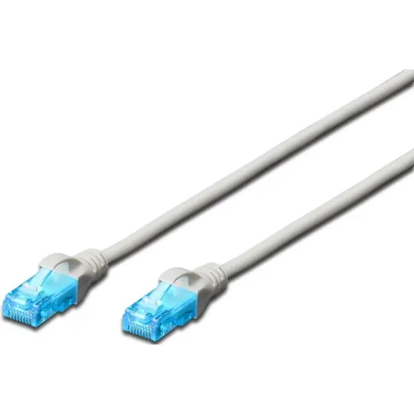 Digitus DIGITUS DK-1512-025 DIGITUS Premium CAT 5e UTP patch cable, Length 2,5m, Color grey