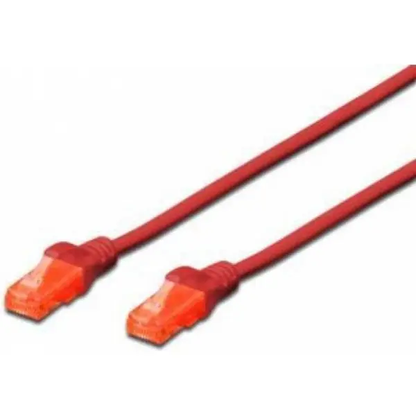 Digitus DIGITUS DK-1612-020/R DIGITUS Premium CAT 6 UTP patch cable, Length 2,0m, Color red