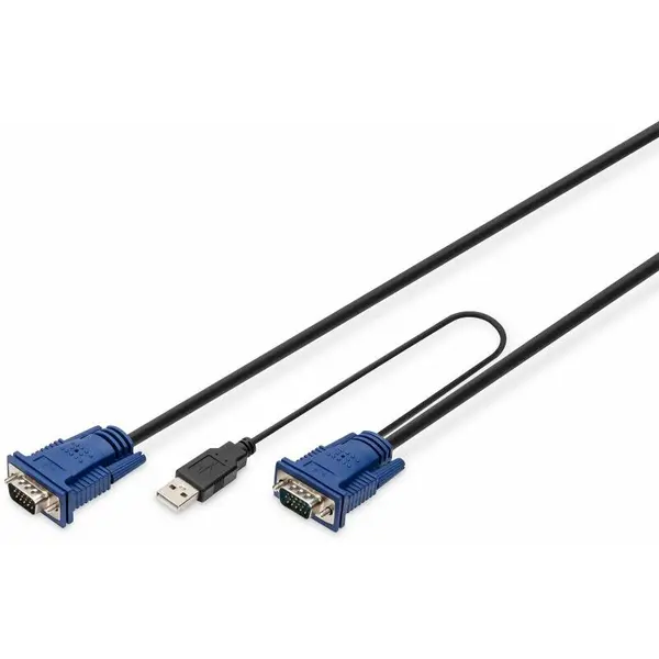 Digitus Digitus DS-19231 cabluri KVM Negru 1,8 m
