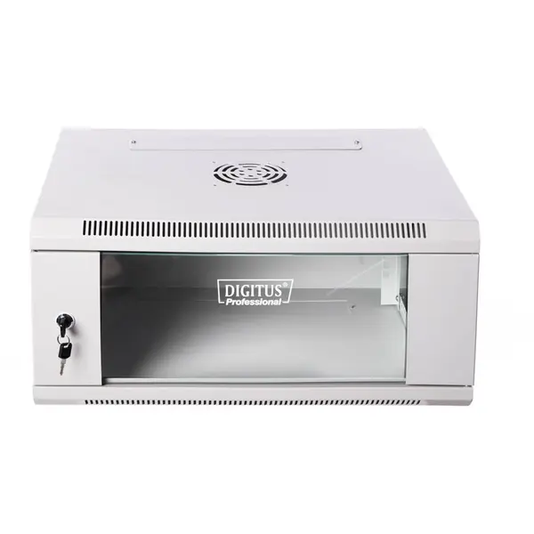 Digitus DIGITUS Wallmount cabinet 9U, 600x450mm, grey RAL 7035