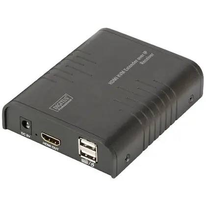 Digitus Extender KVM HDMI, Digitus, 120 m, Full HD, 1080p DS-55202