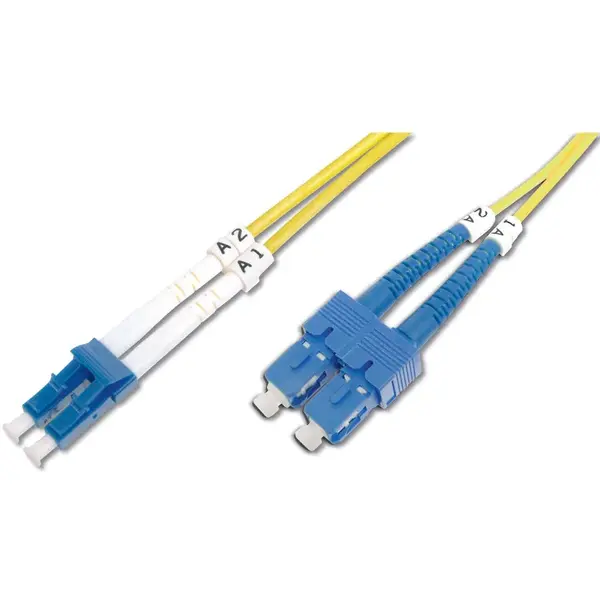 Digitus Patch Cord fibra optica, Digitus, duplex SM 9/125 LC / SC 3m