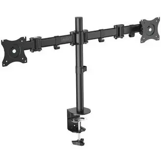 Digitus Suport monitor Digitus 2x LCD DA-90349, 27inch, greutate maxima 16 kg, Negru