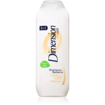 Dimension by Lux 2in1 sampon si balsam 2 in 1 pentru par cu efect de netezire