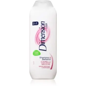 Dimension by Lux 2in1 sampon si balsam 2 in 1 pentru par uscat