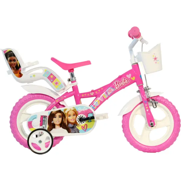 DINO BIKES Bicicleta copii 12 - Barbie roz