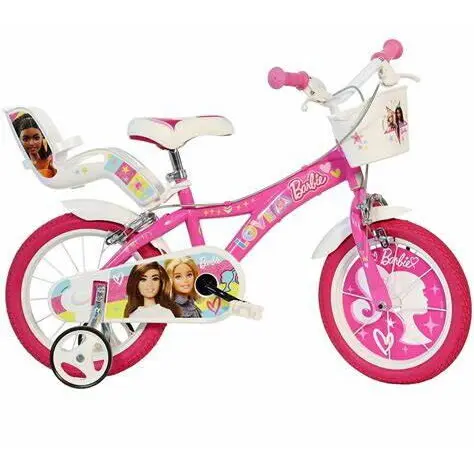 DINO BIKES Bicicleta copii 14 - Barbie roz