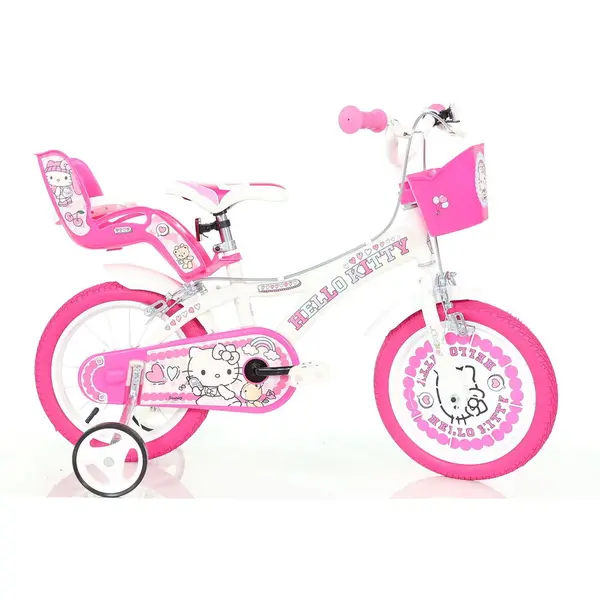 DINO BIKES Bicicleta copii 16 - Hello Kitty la plimbare