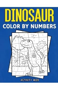Dinosaur Color By Numbers - Activity Wizo