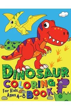 Dinosaur Coloring Book for Kids ages 4-8 - Silly Bear