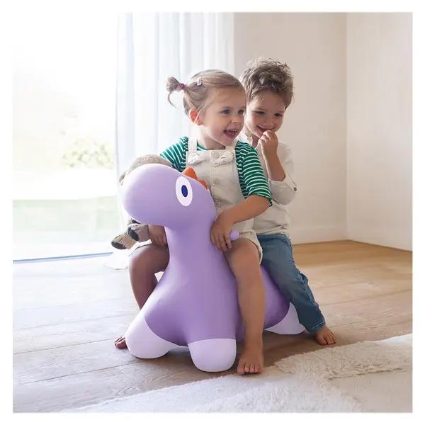 Dinozaur gonflabil saltaret Hoppi Dino mov