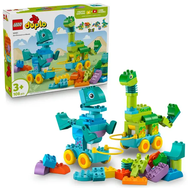 Dinozauri pe roti 3 in 1