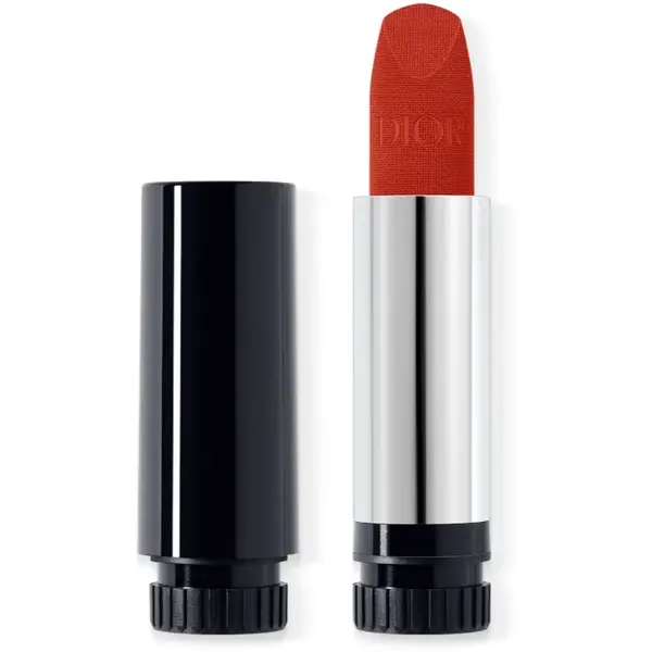 DIOR Rouge Dior The Refill ruj cu persistenta indelungata rezervă culoare 777 Fahrenheit Velvet 3.5 g
