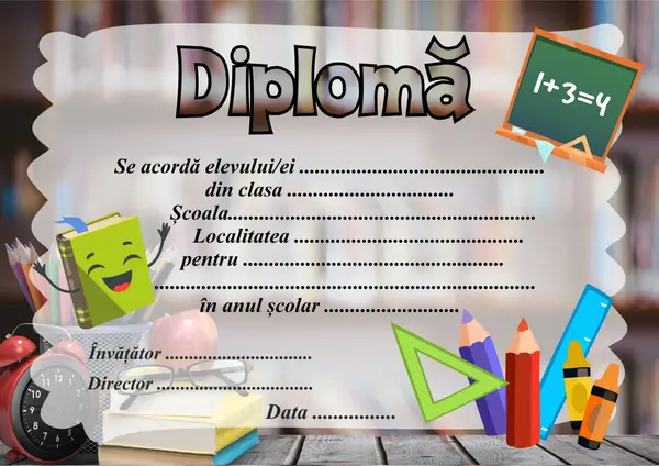 Diploma absolvire DAM4 10 bucați