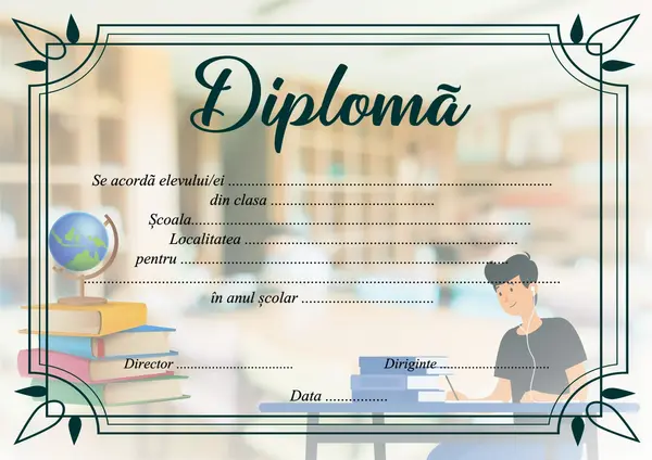 Diploma absolvire DAM6 50 bucați