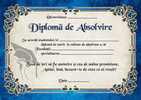 Diploma absolvire Universitate DAM10 30 bucăți