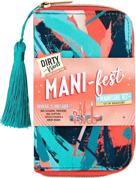 Dirty Works - Trusă pentru manichiură Mani Fest, 6 piese