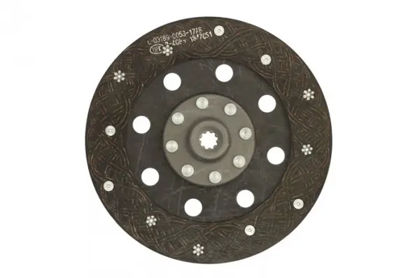 Disc ambreiaj (225mm) profil complet potrivit LANDINI MISTRAL; MC CORMICK GM, GX; NEW HOLLAND T3000, TCE 3TNV88-BDSA-4TNV88-KLAN