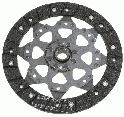 Disc ambreiaj (228mm) profil complet potrivit MITSUBISHI COLT VI; SMART FORFOUR 1.5D 08.04-06.12