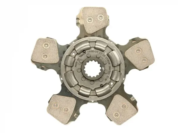 Disc ambreiaj (280mm) potrivit AGRIFULL 46, 66, DERBY, GRISO, JOLLY, RODEO, TORNADO, TOSELLI; CASE IH FARMALL, JX, VJ; FIAT 400, 500, 5000, 55-XX, 600, 6000, 60-XX, 62-XX, 65-XX 1054SU-F5C