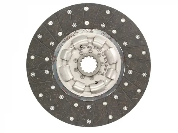 Disc ambreiaj (280mm) profil complet potrivit AGRIFULL 46, 66, 8000, DERBY, GRISO, JOLLY, MK II, RODEO, TORNADO, TOSELLI; CASE IH AVJ, FARMALL, JX, VJ; FIAT 400, 500, 5000 1054SU-F5C