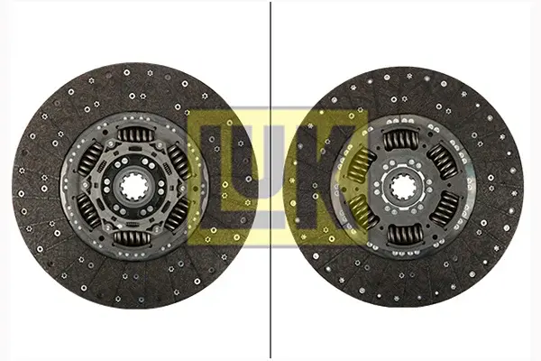 Disc ambreiaj (395mm) potrivit DAF LF 55; MAN TGL I, TGL II D0834LFL40-GR184S1 01.04-