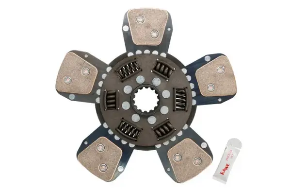 Disc ambreiaj ceramica (280mm; 6) potrivit AGRIFULL 46, 66, DERBY, GRISO, JOLLY, RODEO, TORNADO, TOSELLI; CASE IH FARMALL, JX, VJ; FIAT 400, 500, 5000, 55-XX, 600, 6000, 60-XX 1004-40-T3.1524