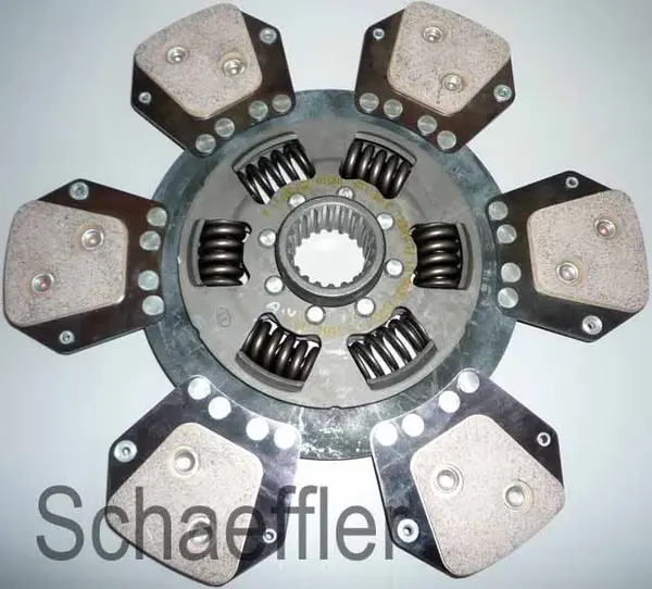 Disc ambreiaj ceramica (310mm; 6) potrivit DEUTZ FAHR 5000, AGROLUX, AGROPLUS; HUERLIMANN JOKER, XA, XE; LAMBORGHINI CRONO, R, REKORD, SPIRE; SAME ARGON 3, DORADO 1 2 1000.3-1000.4WTI