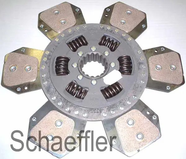 Disc ambreiaj ceramica (310mm; 7) potrivit CASE IH FARMALL, JX, JXU; CASE-STEYR 4000; FORD 4000; NEW HOLLAND 4000, 5000, 6000, 7000, L, T4 POWER STAR, T5000, TD5 8045.05.370-NEF4(F4GE0454A)