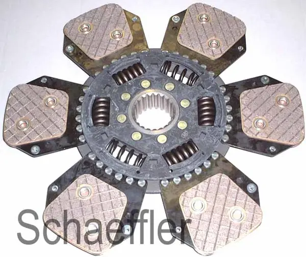 Disc ambreiaj ceramica (327mm; 6) potrivit DEUTZ FAHR AGROSTAR AGROSTAR DX, DX BF4L913-F6L913