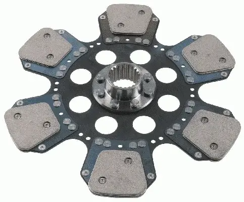 Disc ambreiaj ceramica (360mm; 6) potrivit FENDT 600 D226-6 TD226-6 TD226B-6 01.72-12.93