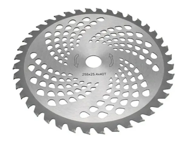 Disc cu dinti vidia 255x25.4x40T pentru motocoasa ONDULAT model ROTUND MX1024