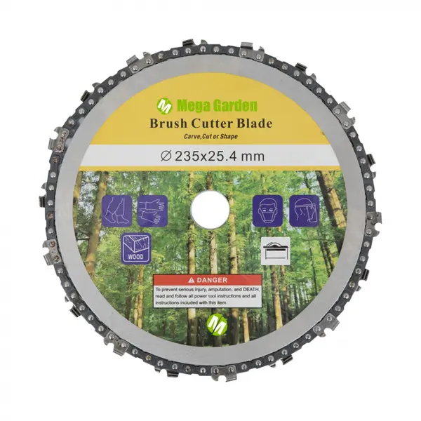 Disc cu Lant de drujba, pentru motocoasa